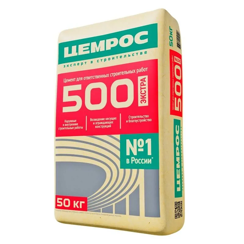 Цемент Портланд ЦемРос 50 кг (34 шт)